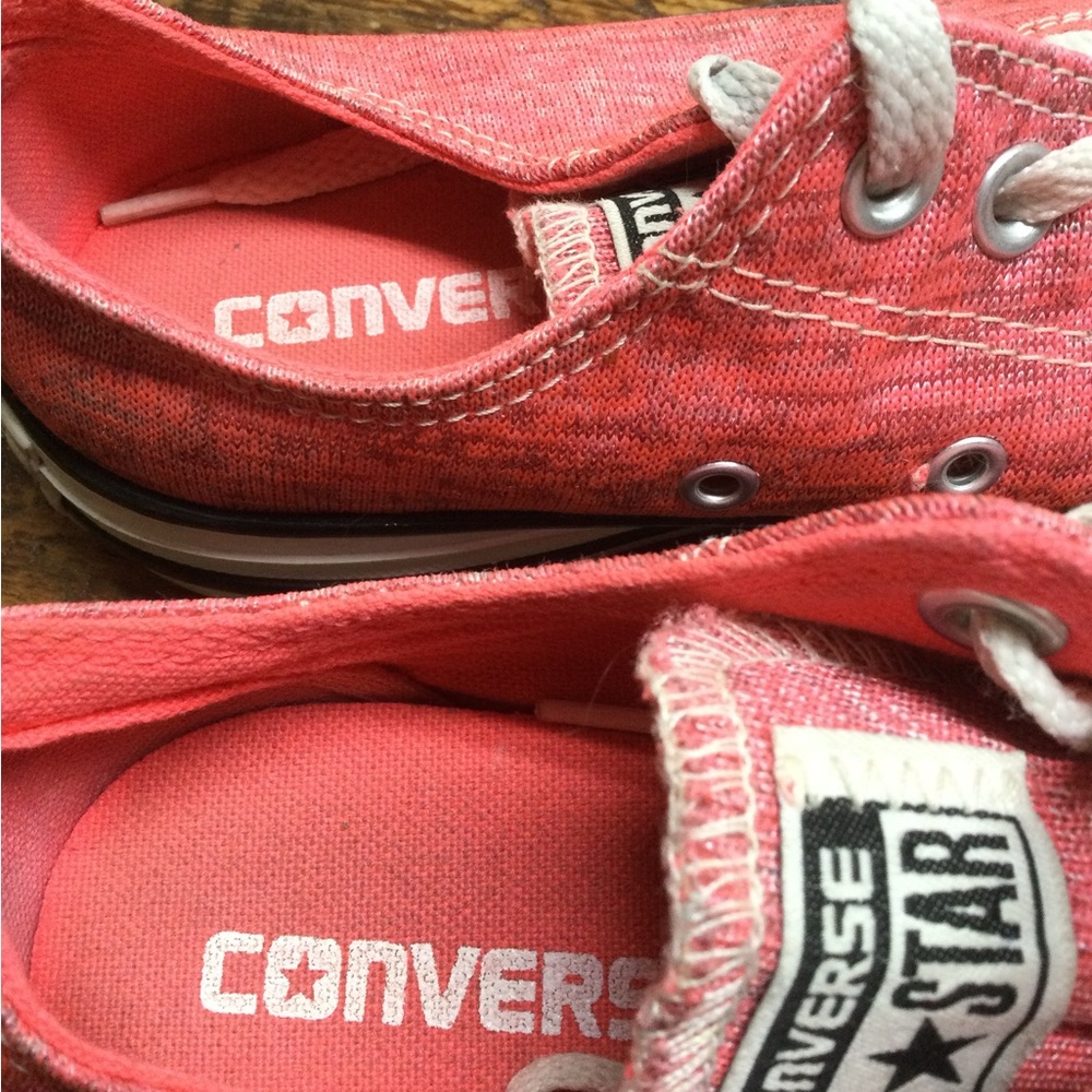 Converse All Star Women's CT OX Pink/Black/White Low Top Sneaker Size 7 - Picture 8 of 11